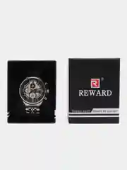 Серебряный мужские наручные часы Reward RD81057M с хронографом, в подарочной упаковке