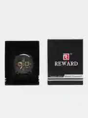 Зеленый мужские наручные часы Reward RD83018M с хронографом, в подарочной упаковке