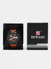 Карамельный мужские наручные часы Reward RD83010M с хронографом, в подарочной упаковке