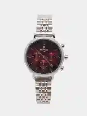 Вишнёвый женские наручные часы Reward RD81070L с хронографом в подарочной упаковке