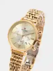 Желтый женские наручные часы Reward RD81070L с хронографом в подарочной упаковке