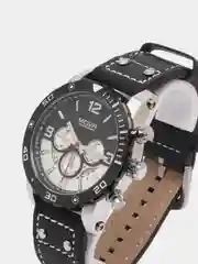 Черный мужские наручные часы Megir ML2084G, с хронографом, в подарочной упаковке