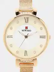 Золотой женские наручные часы Reward RD22028L в подарочной упаковке