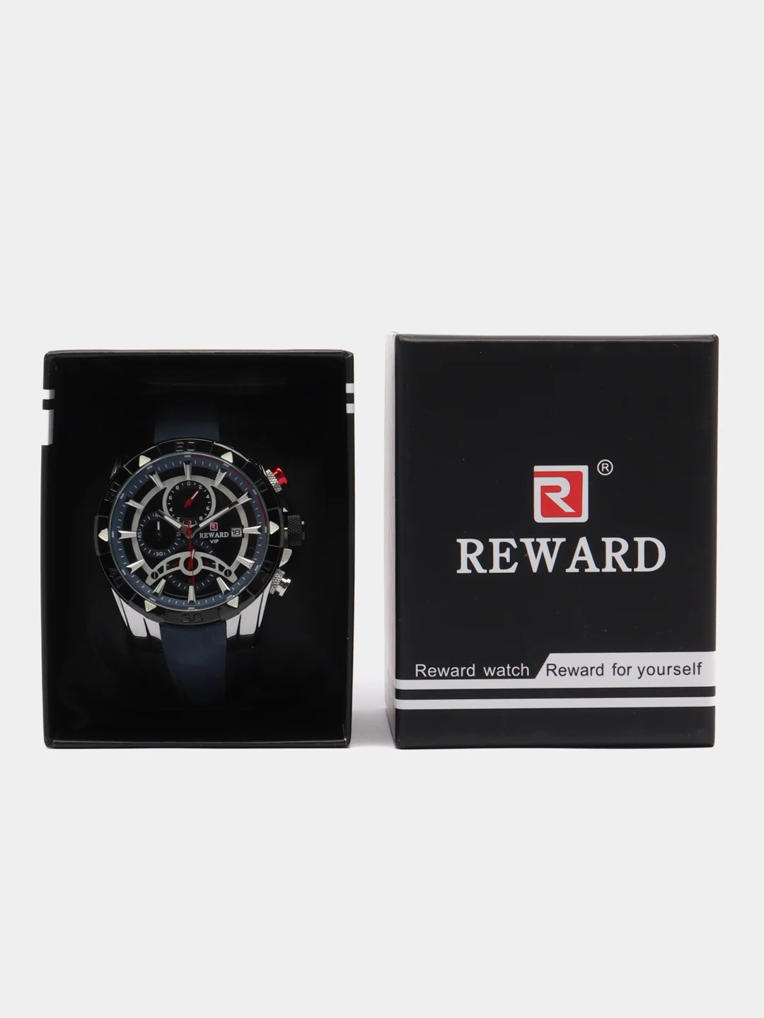 Индиго мужские наручные часы Reward RD83013M с хронографом, в подарочной упаковке