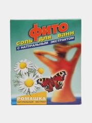 Соль для ванн морская Spa by Lara с растительными экстрактами, ромашка, 500 г