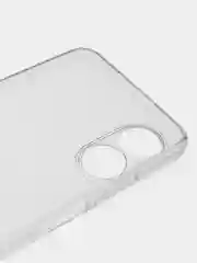 Прозрачный силиконовый чехол ROSCO для Oppo A17 с защитой камер, прозрачный