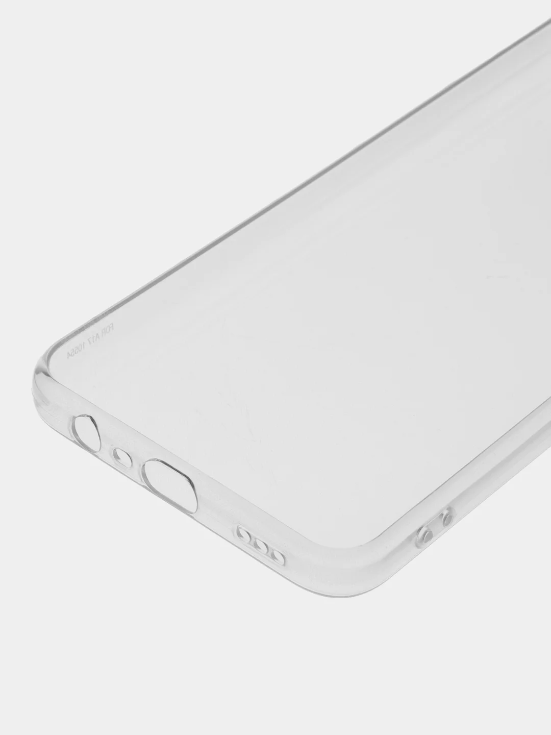 Прозрачный силиконовый чехол ROSCO для Oppo A17 с защитой камер, прозрачный