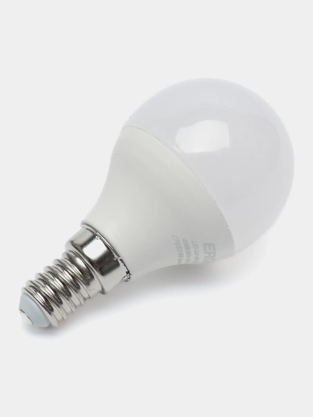 Лампа светодиодная Ergolux Е14, 9 Вт, "Шар" LED-G45-9W-E14