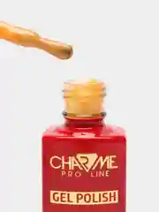 Лесной зеленый гель лак для ногтей CHARME "Кошачий глаз", 10 мл