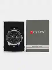 Хром мужские наручные часы Curren 8176 в подарочной упаковке