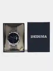 Синий мужские наручные часы DEDIMA D-1018 в подарочной упаковке
