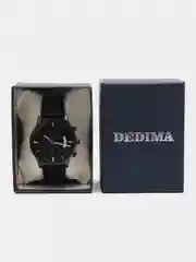 Угольный мужские наручные часы Dedima D-1018 в подарочной упаковке
