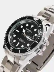 Серый мужские наручные часы Dedima D-157 с календарём в подарочной упаковке