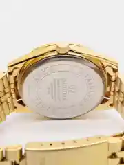 Горчичный мужские наручные часы Dedima D-188 с календарём, в подарочной упаковке