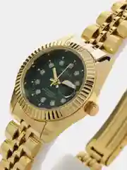 Лесной зеленый наручные часы Dedima D-188, женские, с календарём, в подарочной упаковке