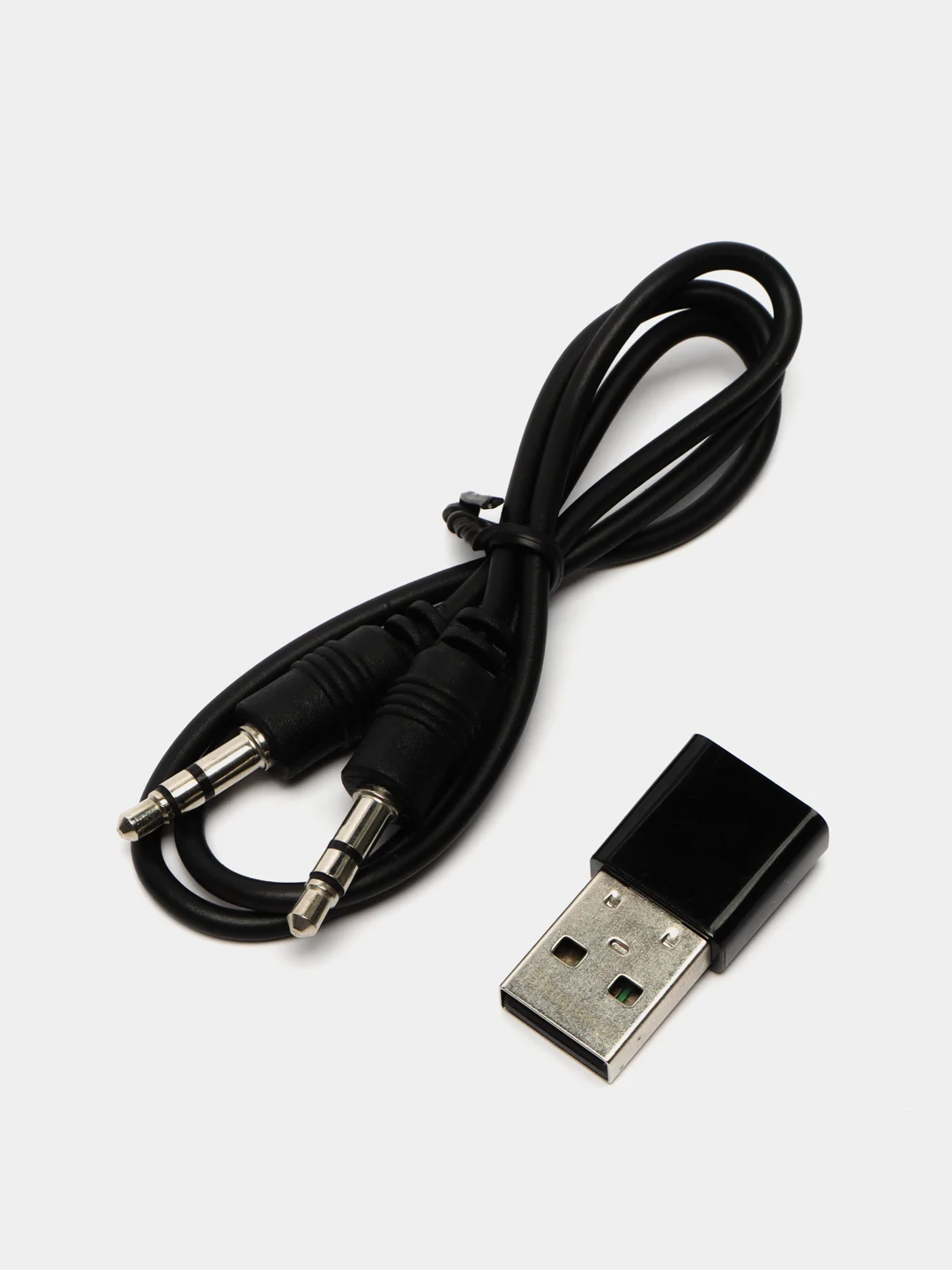 Черный аудио беспроводной USB Bluetooth AUX блютуз адаптер в машину