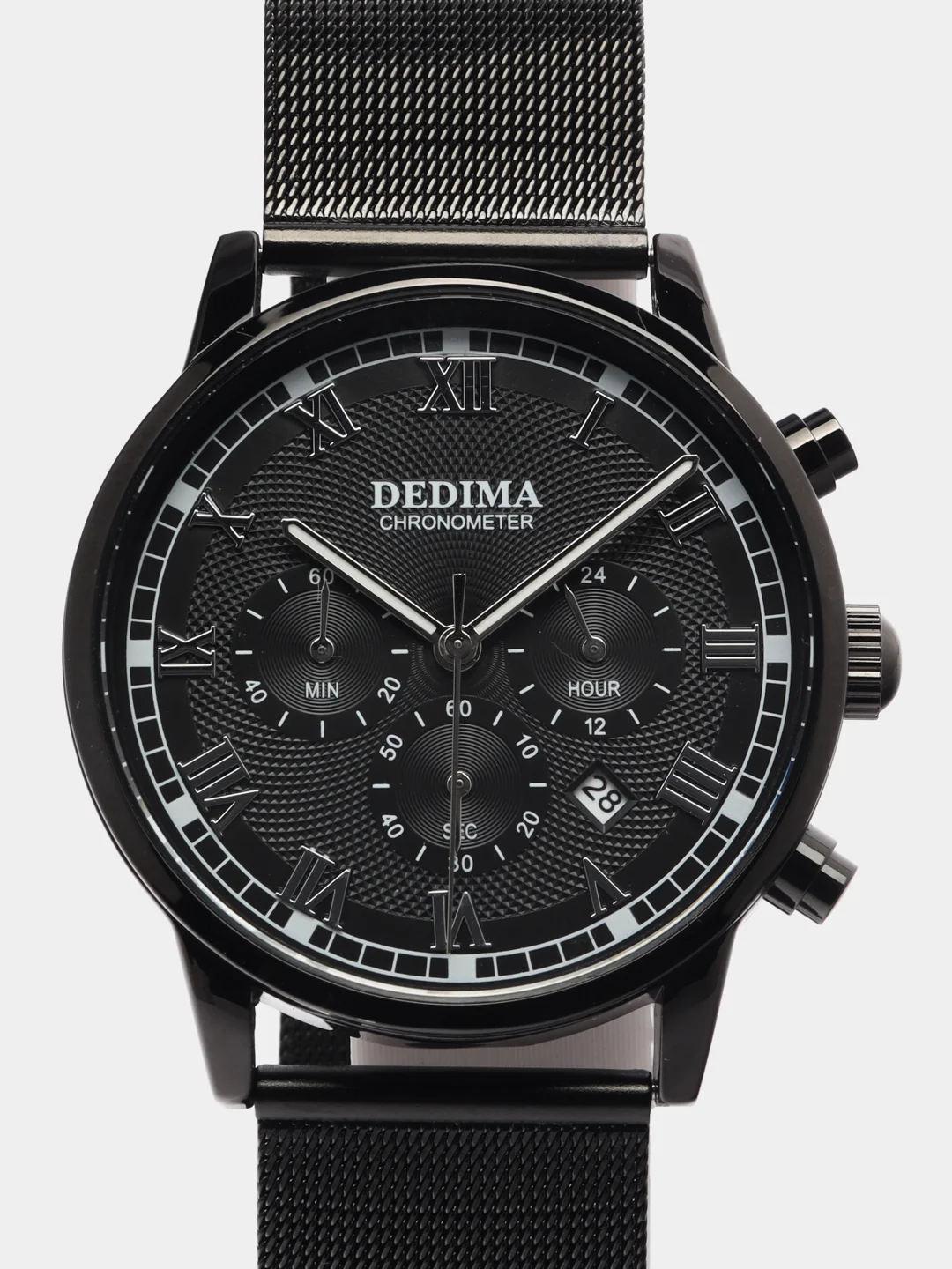 Хром мужские наручные часы Dedima D-156, в подарочной упаковке