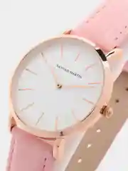 Розовый женские наручные часы Hannah Martin HM1120 в подарочной упаковке