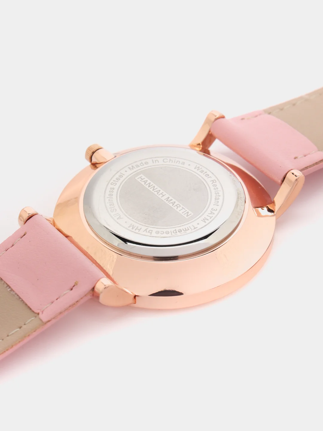 Розовый женские наручные часы Hannah Martin HM1120 в подарочной упаковке