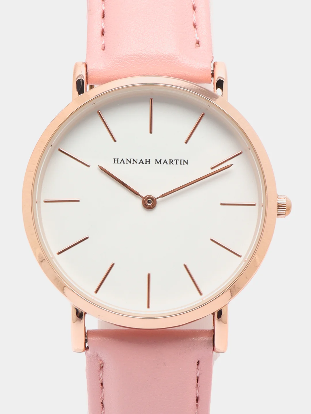 Розовый женские наручные часы Hannah Martin HM1120 в подарочной упаковке