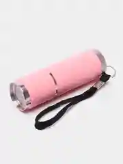 Розовый лампа для сушки ногтей, мини фонарик для маникюра