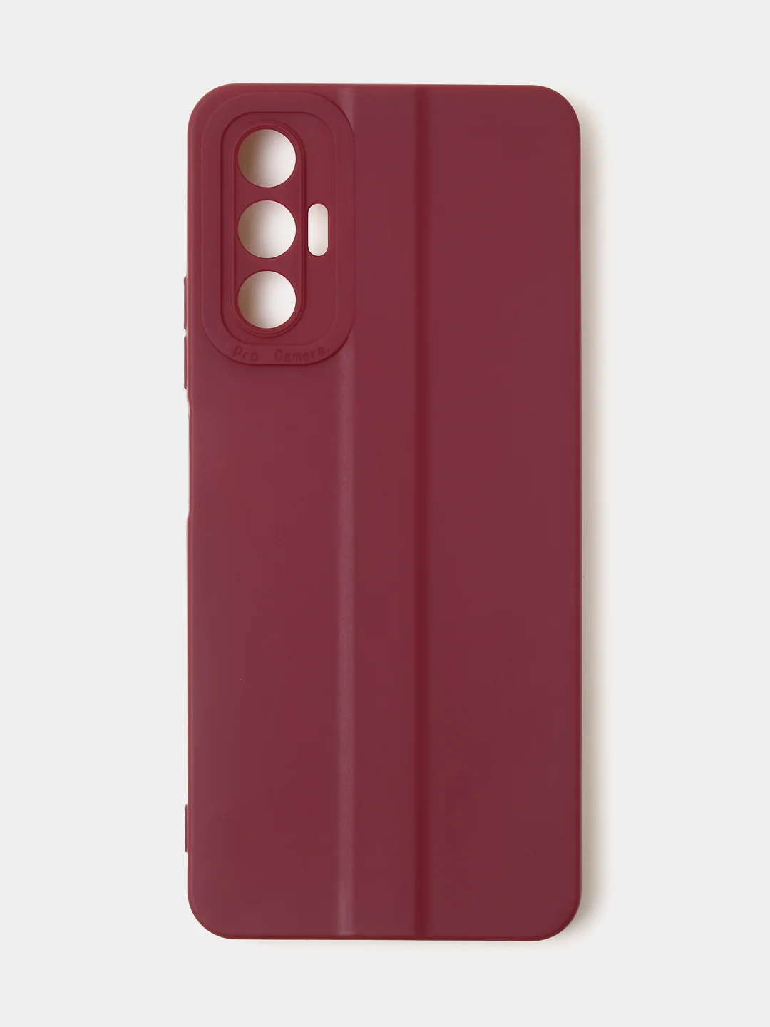 Синий чехол для Tecno Pova 3 цветной, матовый, с дополнительной защитой камеры