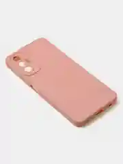 Пудровый чехол для Tecno Pova 3 цветной, матовый, с дополнительной защитой камеры