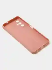 Пудровый чехол для Tecno Pova 3 цветной, матовый, с дополнительной защитой камеры