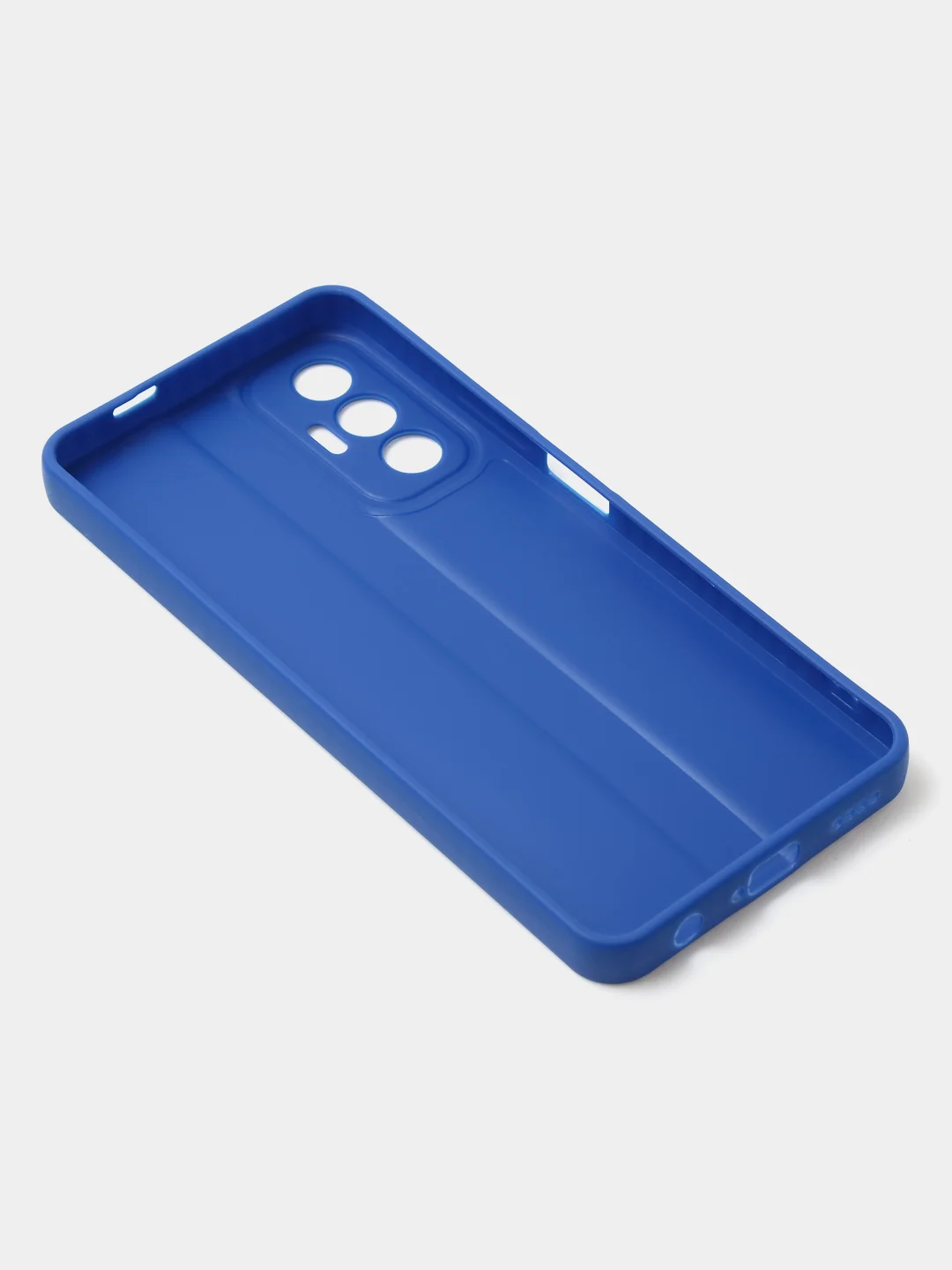 Пудровый чехол для Tecno Pova 3 цветной, матовый, с дополнительной защитой камеры