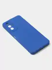 Пудровый чехол для Tecno Pova 3 цветной, матовый, с дополнительной защитой камеры