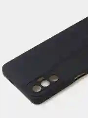 Черный чехол для Tecno Pova 3 цветной, матовый, с дополнительной защитой камеры