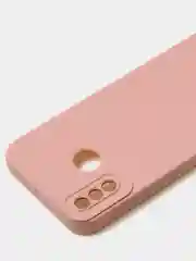 Пудровый чехол для Tecno Spark 6 GO цветной, матовый, с дополнительной защитой камеры