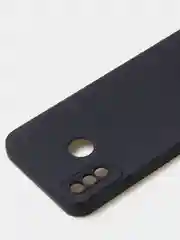 Синий чехол для Tecno Spark 6 GO цветной, матовый, с дополнительной защитой камеры