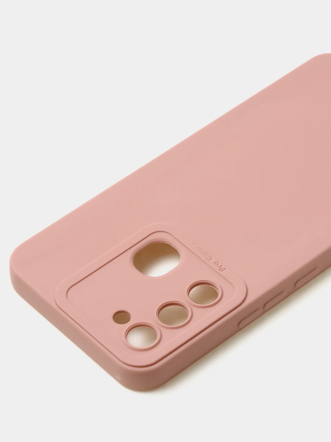 Пудровый чехол для Tecno Spark 8C / Spark GO (2022) цветной матовый с дополнительной защитой камеры