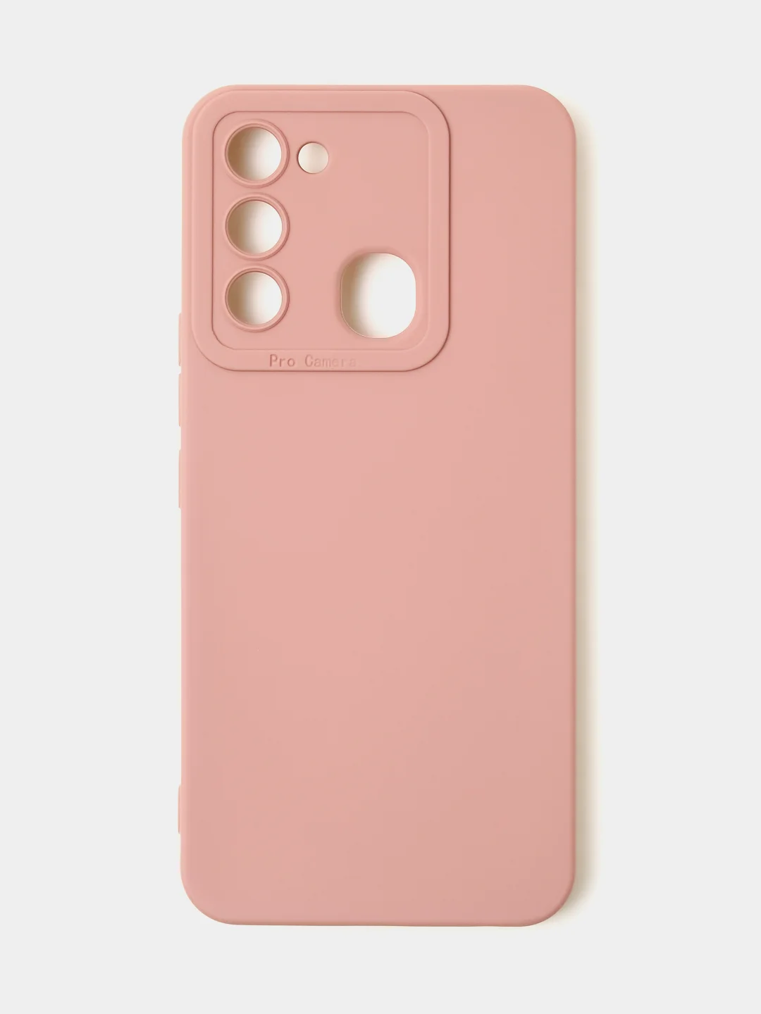 Пудровый чехол для Tecno Spark 8C / Spark GO (2022) цветной матовый с дополнительной защитой камеры