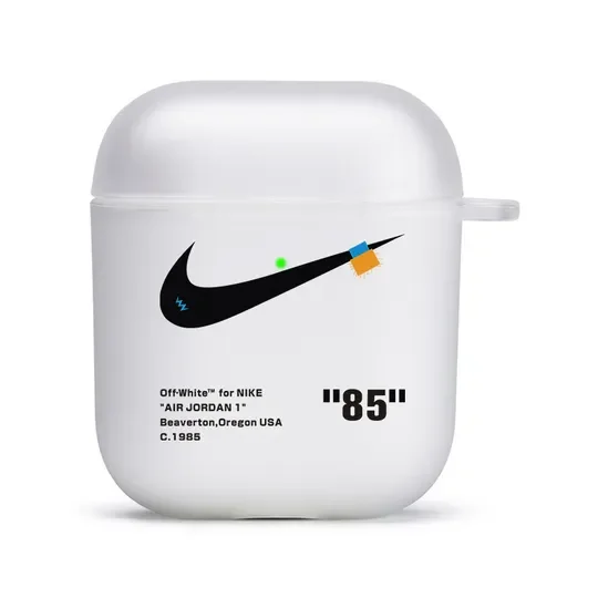 Бежевый чехол для наушников AirPods Pro, силиконовый, прозрачный