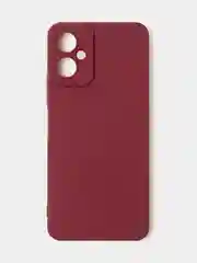 Бордовый чехол для Tecno Spark 9T / Spark 9 Pro цветной матовый с дополнительной защитой камеры