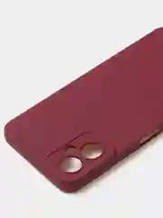 Бордовый чехол для Tecno Spark 9T / Spark 9 Pro цветной матовый с дополнительной защитой камеры