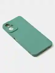 Зеленый чехол для Tecno Spark 9T / Spark 9 Pro цветной матовый с дополнительной защитой камеры