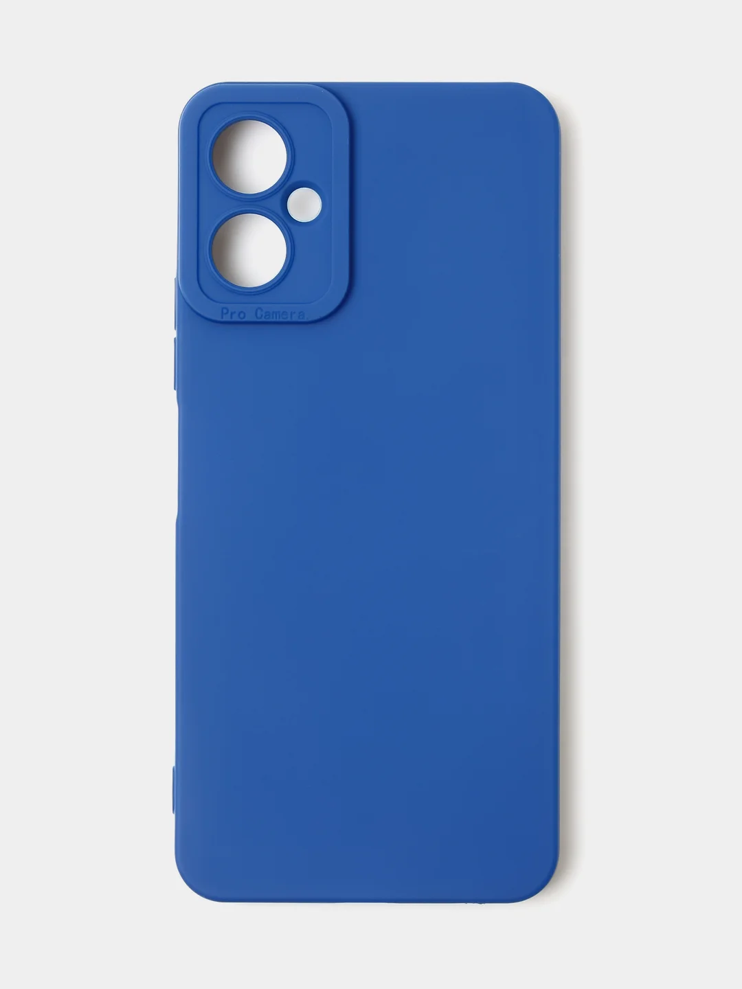 Синий чехол для Tecno Spark 9T / Spark 9 Pro цветной матовый с дополнительной защитой камеры