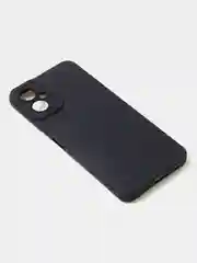 Синий чехол для Tecno Spark 9T / Spark 9 Pro цветной матовый с дополнительной защитой камеры