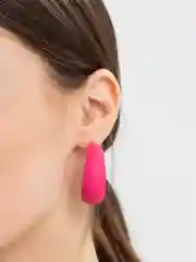 Розовый женские, бижутерные серьги