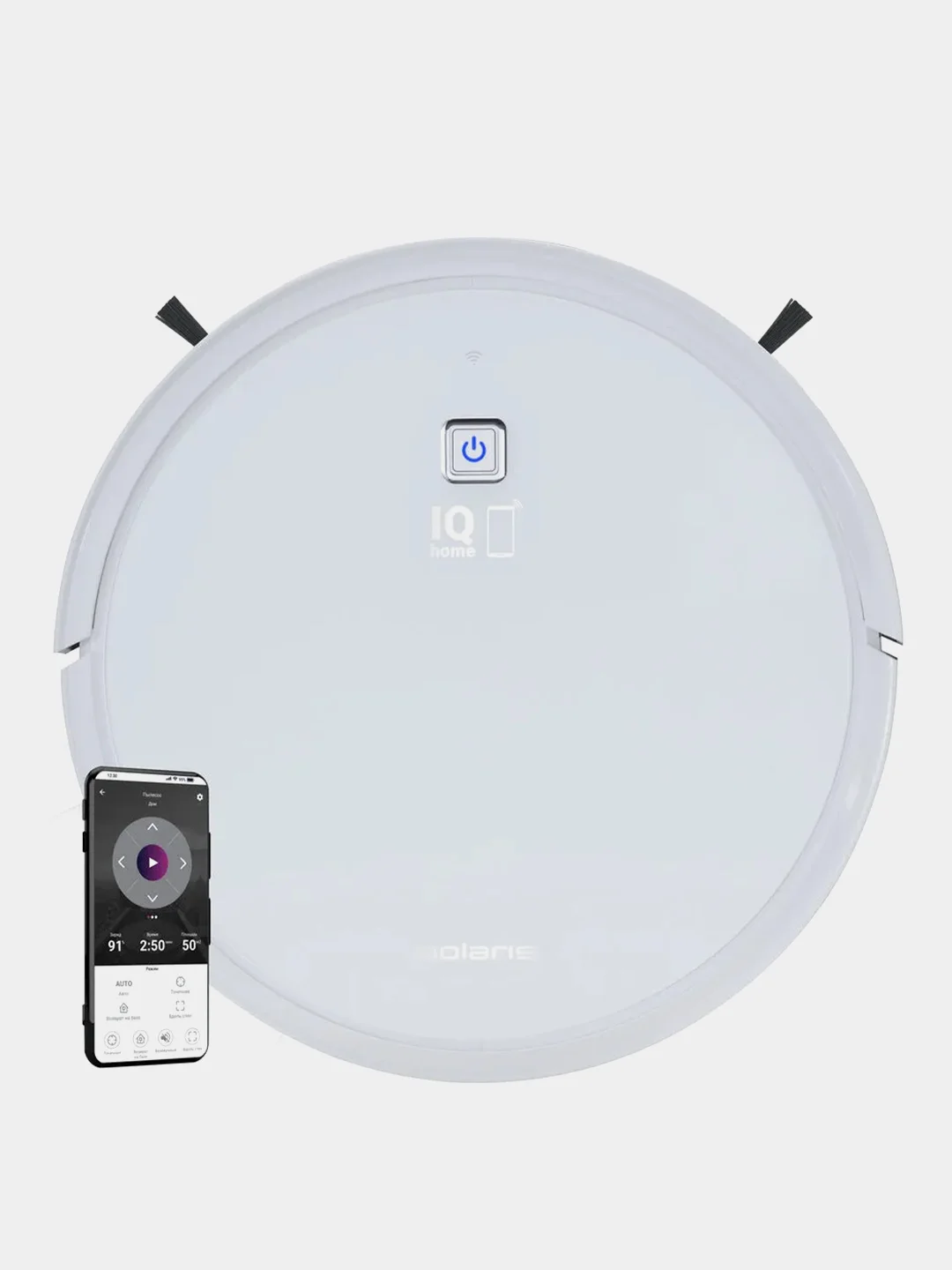 Робот-пылесос Polaris PVCR 1226 Wi-Fi IQ Home GYRO, белый