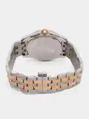 Золотой мужские наручные часы Ochstin 6005C с металлическим браслетом и календарём