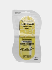 Маска-энергетик для лица и шеи Skin Shine, Jelly Mask, тонизирующая, гидрогелевая
