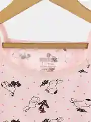 Розовый майка для девочки Baykar, комплект из 3 штук
