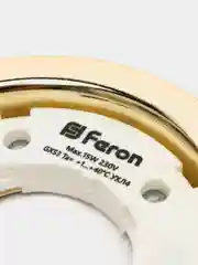 Светильник потолочный встраиваемый, 15W 230V  GX53, золото без лампы, DL53
