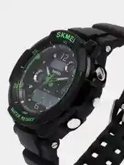Зеленый мужские спортивные наручные часы Skmei AD0931 в подарочной упаковке