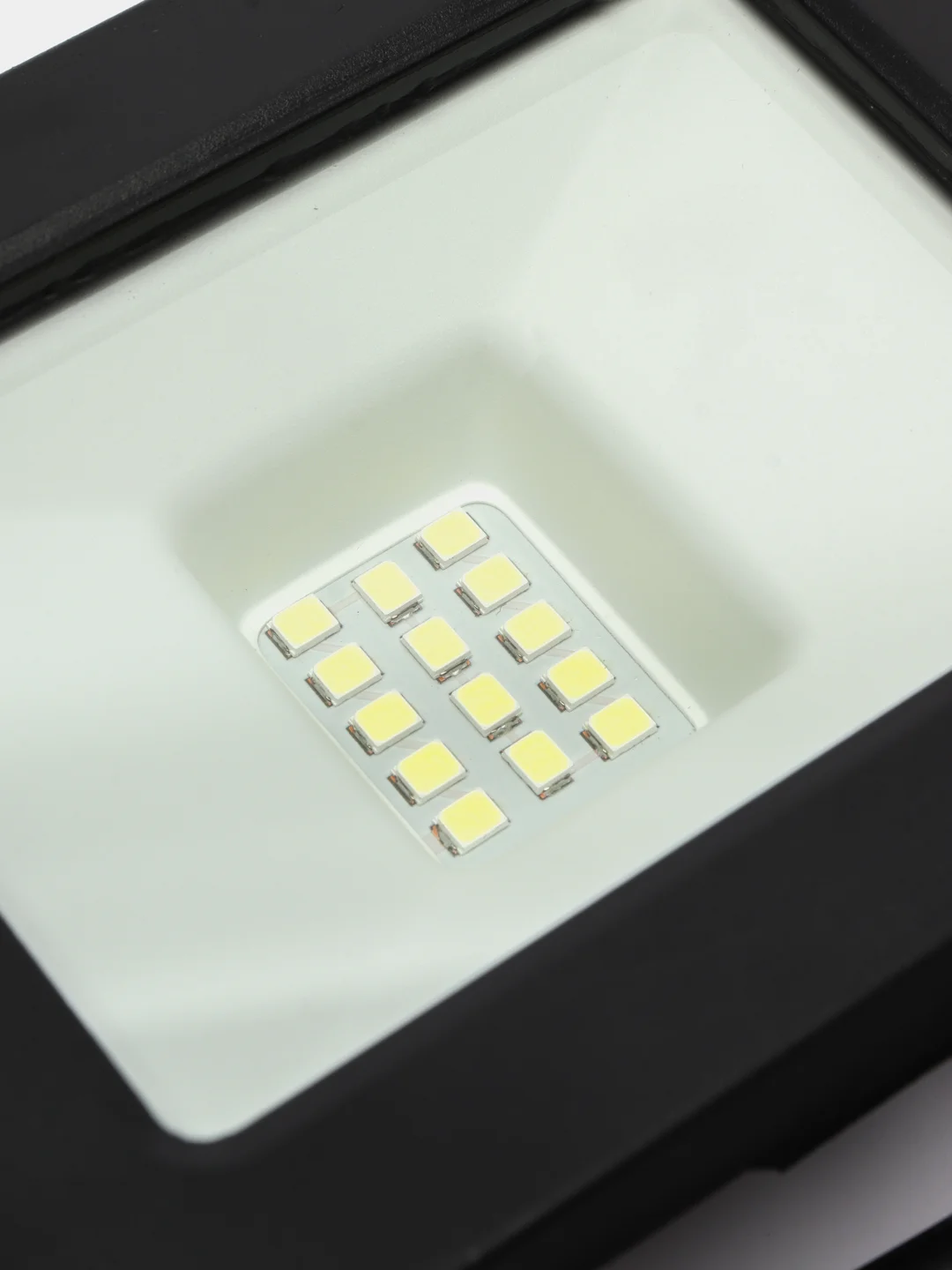 Прожектор светодиодный 2835SMD, 20W 6400K AC220V/50Hz IP65, черный, 55064