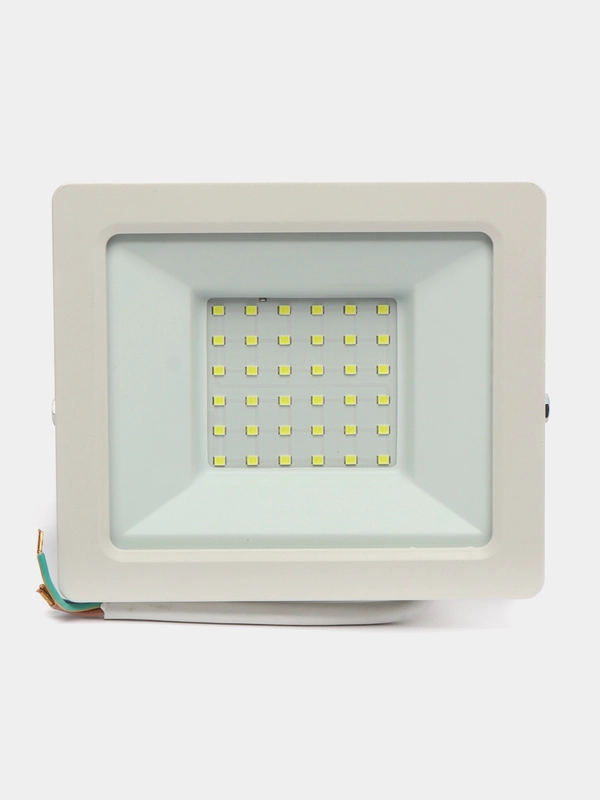 Прожектор светодиодный, 2835 SMD, 50W 6400K  AC220V/50Hz IP65, белый,55073